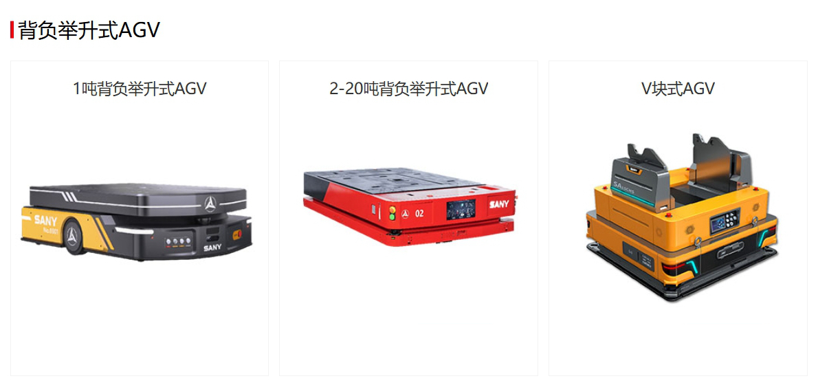 背负举升式AGV